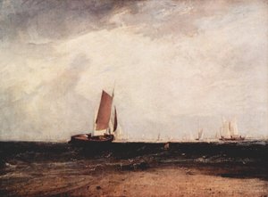 Pêche au Blythe-sand, la marée monte - Joseph Mallord William Turner